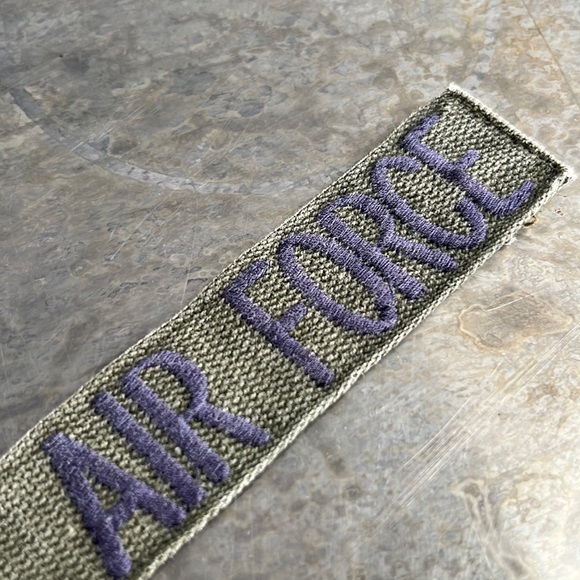 U.S. AIR FORCE embroidered tape patch - Vintage - Picture 4 of 10